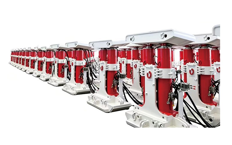 Advance hydraulic support
