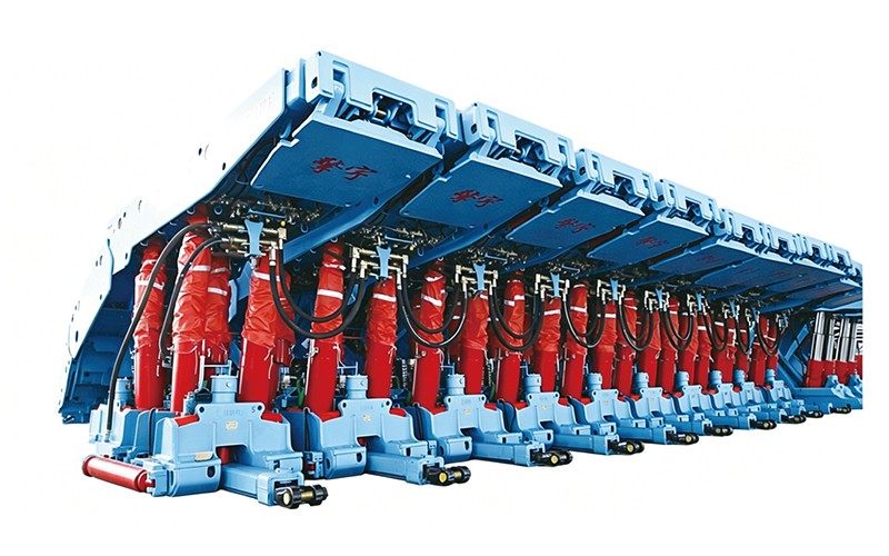 Caving hydraulic support